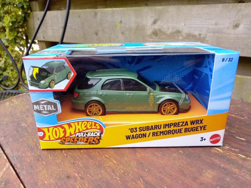 Subaru Impreza WRX Wagon '03 Hotwheels, Ophalen, Nieuw, Auto, Overige merken