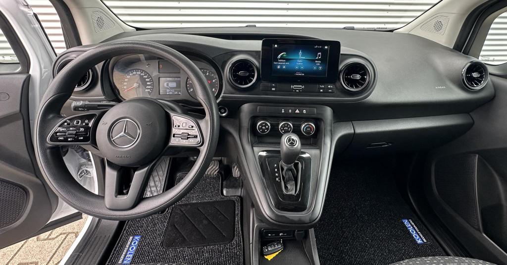 Mercedes-Benz Citan 110 CDI L1 Pro Automaat|Airco|Cruise, Auto's, Stof, Gebruikt, Euro 6, Wit