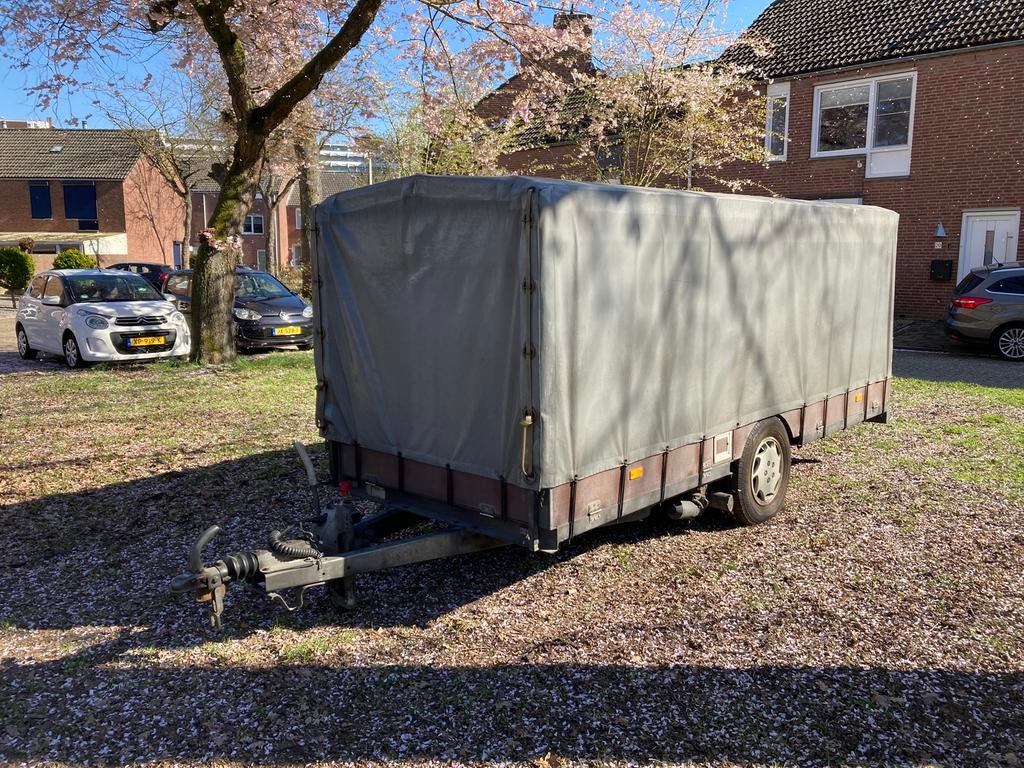 Mobiele Haverkate Verkoopwagen / Marktkraam 3,80 - 11 meter, Ophalen, Gebruikt