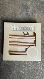 Telefoon koord, kleur creme, nieuw!, Ophalen of Verzenden, Nieuw, Telefoonhanger of Accessoire