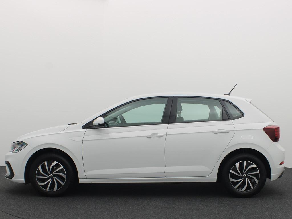 Volkswagen Polo 1.0 TSI Life FULL LED / CARPLAY / AIRCO / AC, Stof, Gebruikt, Origineel Nederlands, Bedrijf