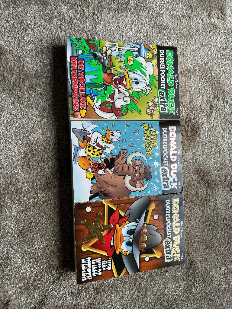 Donald Duck Extra pockets, Ophalen, Zo goed als nieuw, Donald Duck, Meerdere stripboeken
