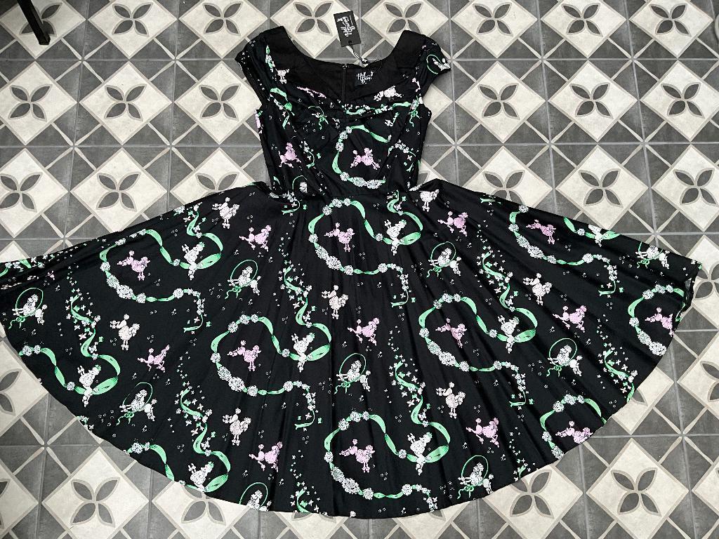 Hell Bunny Poedels Dress/Jurk Maat XS/UK8, Nieuw, Ophalen of Verzenden, Maat 34 (XS) of kleiner, REGINA