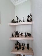 Bronzen beeldjes (22 stuks) Astrid Koppen, Antiek en Kunst, Kunst | Beelden en Houtsnijwerken, Ophalen