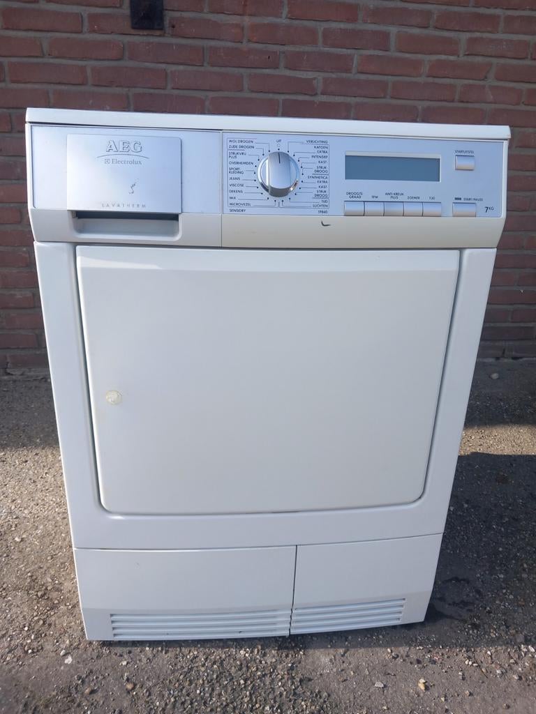 Warmtepompdroger Aeg, Witgoed en Apparatuur, Wasdrogers, Ophalen, Overige typen, 8 tot 10 kg, Refurbished