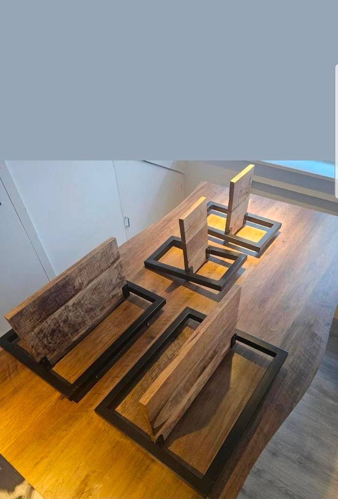 4 industriel wandplank van Leenbakker, Huis en Inrichting, Complete inboedels, Ophalen