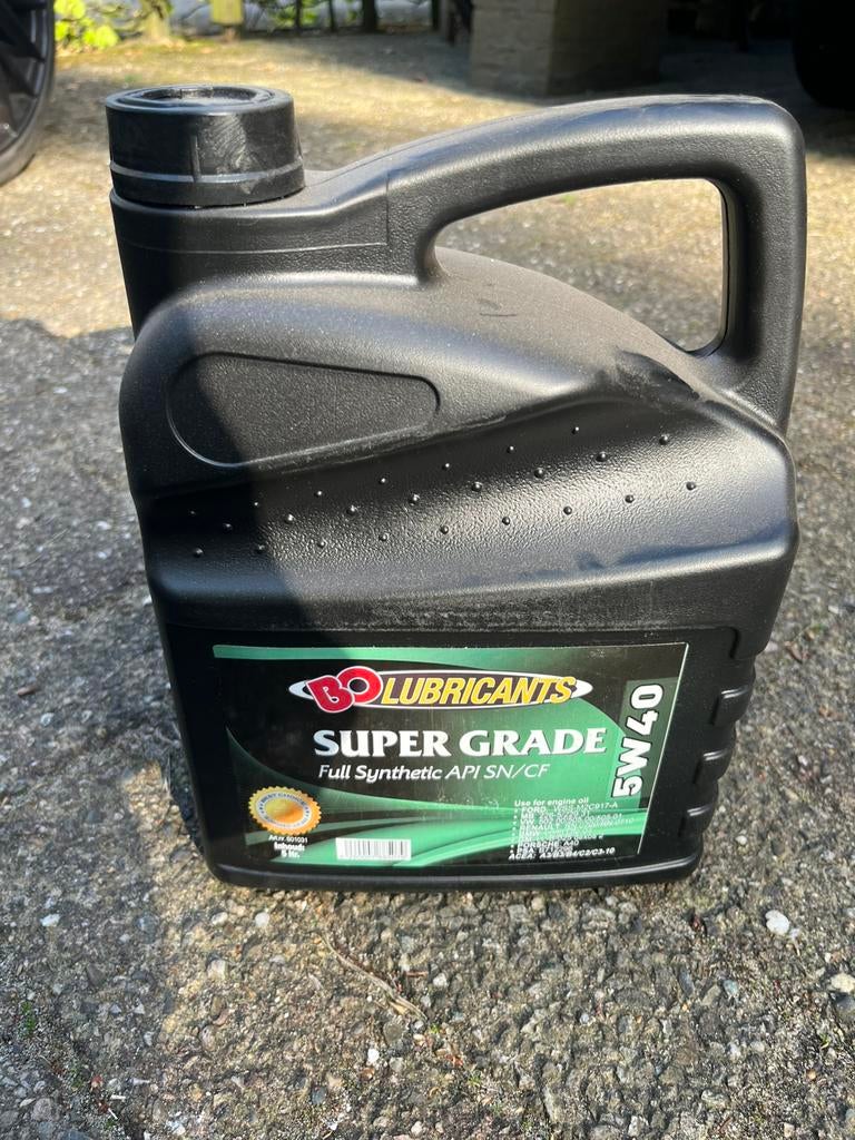 5W40 motorolie, Ophalen of Verzenden