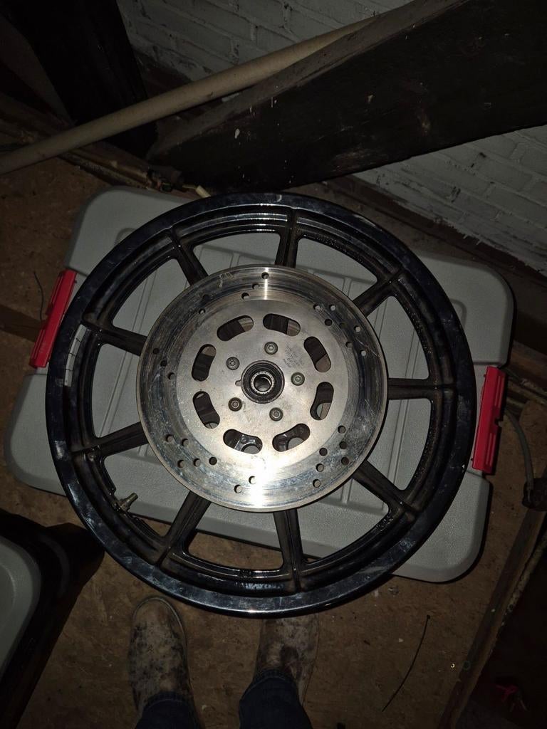 Wielen set FXR OEM harley davidson, Motoren, Ophalen of Verzenden