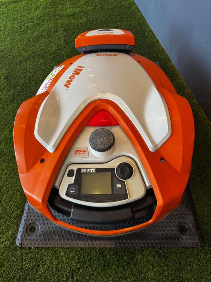 Occasion Stihl RMI 632 PC met Garantie !, Tuin en Terras, Grasmaaiers, Gebruikt, Accu-grasmaaier, Ophalen of Verzenden