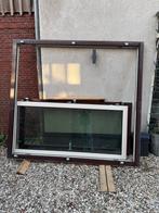 Aluminium openslaande deuren 220x226,5cm, Ophalen, Gebruikt, Deurkozijn, Aluminium