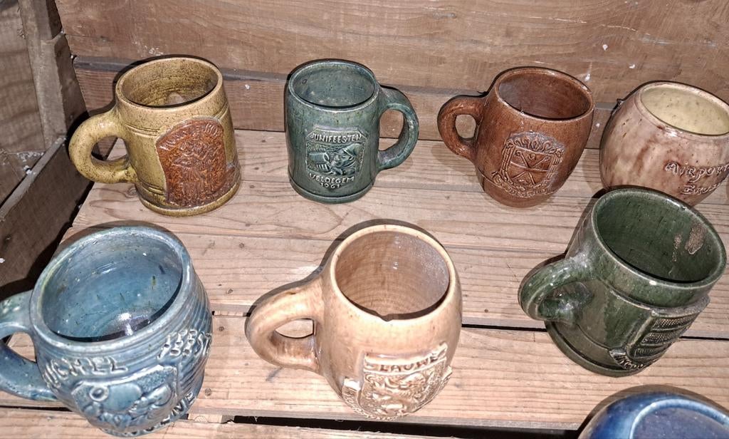 Kruiken bierkruiken bierpotten decoratie, Ophalen