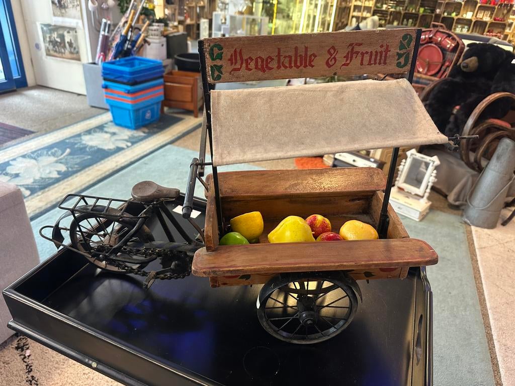 Bakfiets decoratief 70x48cm, Ophalen, Zo goed als nieuw