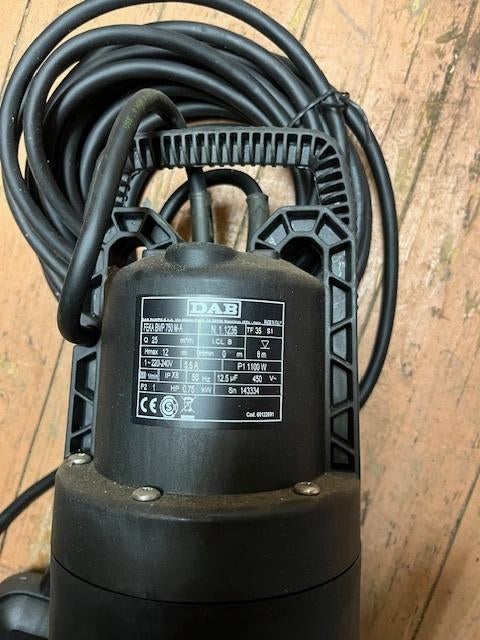 DAB Feka BVP 750 M-A vuilwaterpomp, Tuin en Terras, Ophalen, Nieuw, Elektrisch, Dompelpomp