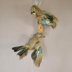 Opgezette gaaien set decoratie (2 stuks), Verzamelen, Dierenverzamelingen, Ophalen of Verzenden, Gebruikt, Vogel, Opgezet dier