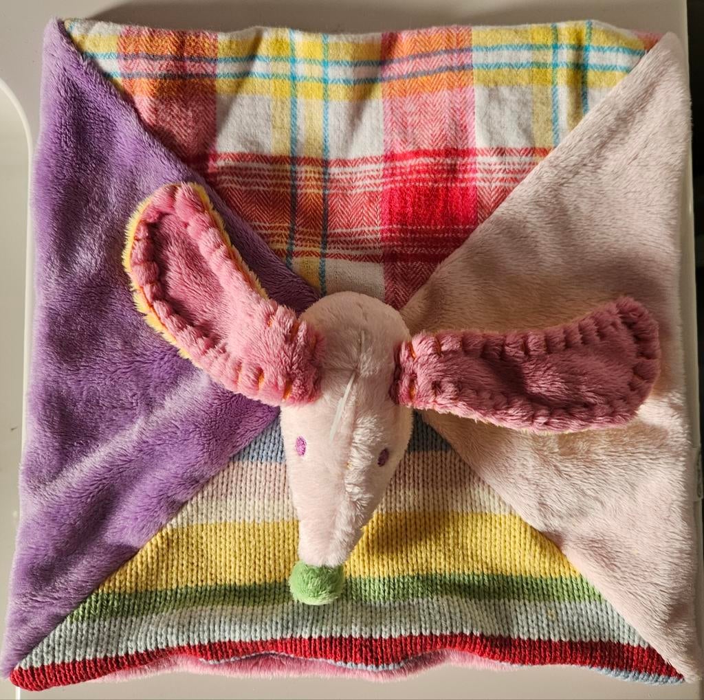 KNUFFELDOEKJE MUISJE VAN HAPPY HORSE, Kinderen en Baby's, Speelgoed | Knuffels en Pluche, Ophalen of Verzenden, Zo goed als nieuw