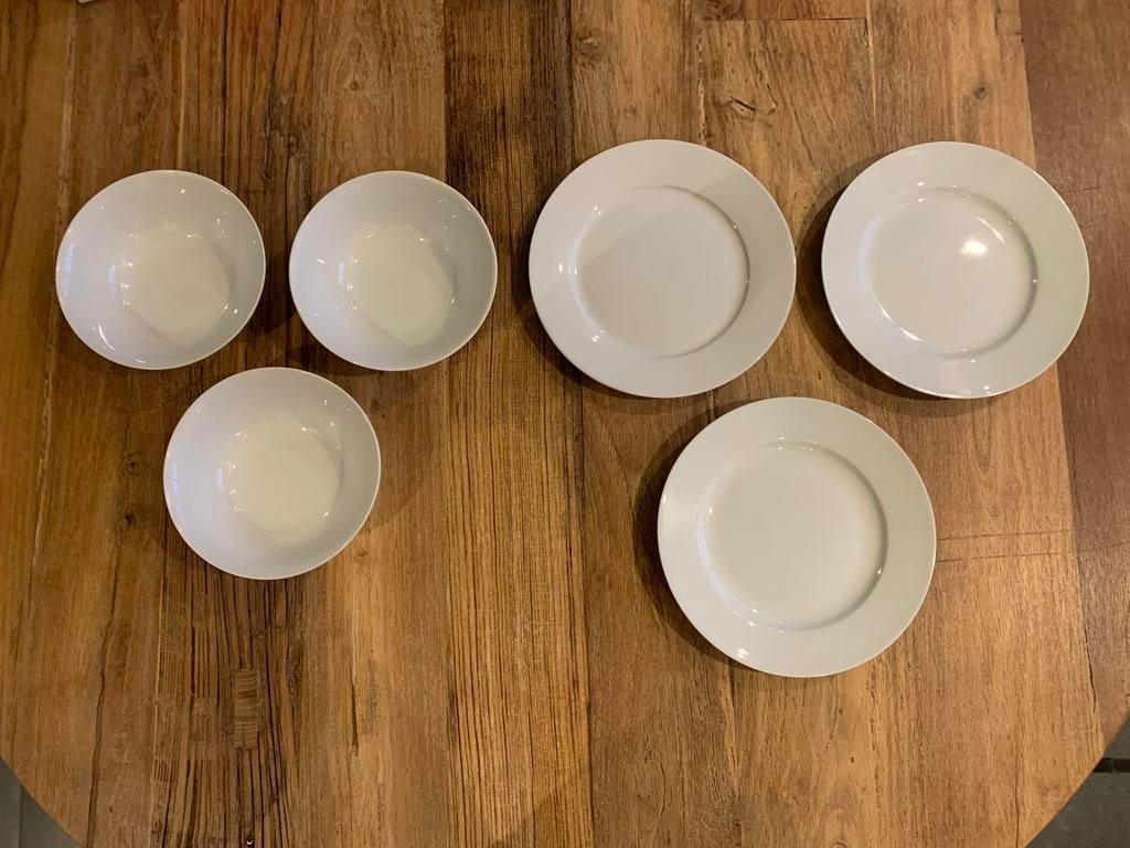 Gebaksbordjes en schaaltjes (3 st ieder), Nieuw, Ophalen of Verzenden, Bord(en), Overige stijlen