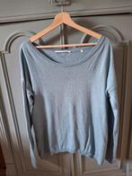 YAYA Lichtblauwe Trui met Knoopjes op de Rug - Maat L, Maat 38/40 (M), Blauw, Ophalen of Verzenden, Zo goed als nieuw