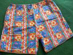 vintage zwembroek, korte broek, zakken, jaren 80 mt L nieuw, Ophalen