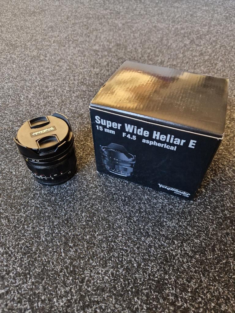 Voigtlander super wide heliar III 15mm E-mount Sony f-frame, Audio, Tv en Foto, Fotografie | Lenzen en Objectieven, Ophalen of Verzenden