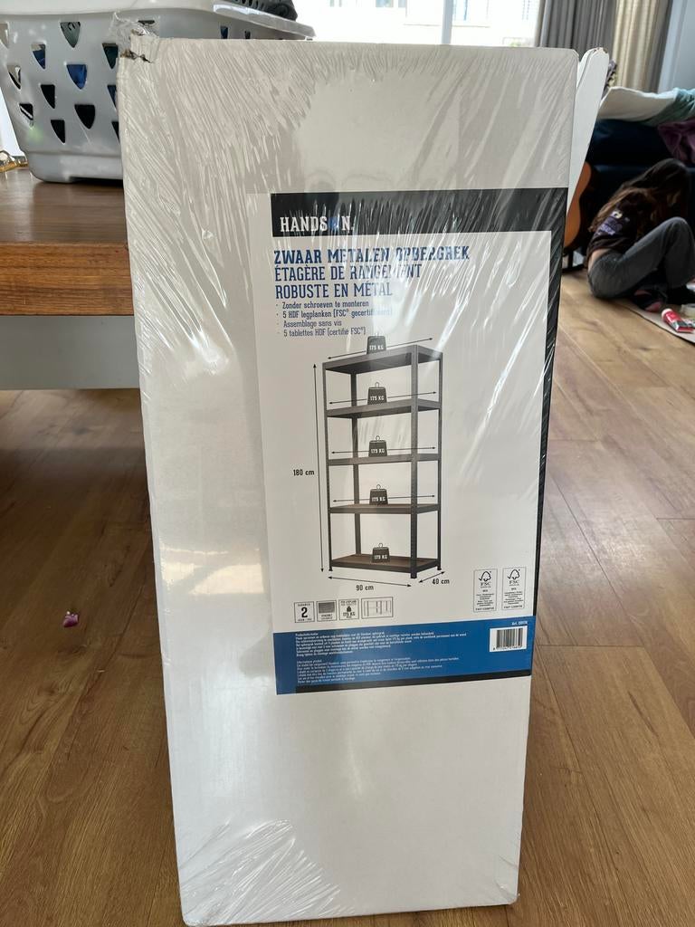 Metalen opbergrek van Handson gamma, Ophalen, Nieuw