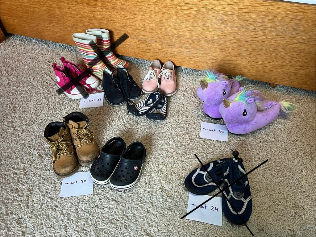 Schoenen, maat 22-25, Ophalen of Verzenden, Gebruikt, Jongen of Meisje, Schoenen