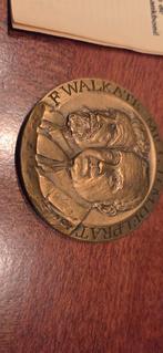 Bronzen herdenkingspenning. 75 jaar Spaarban., Ophalen of Verzenden, Brons