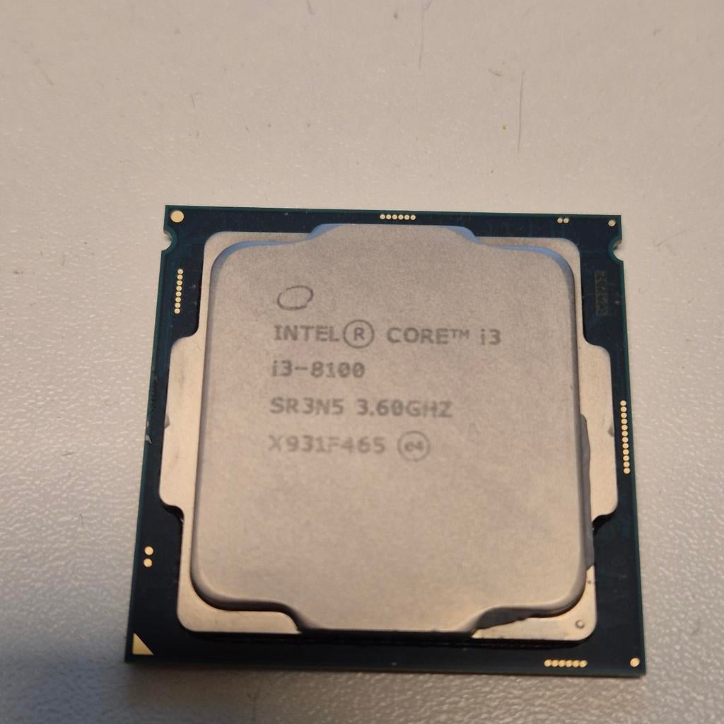 Intel Core i3-8100 Socket 1151 processor, Computers en Software, Processors, Gebruikt, 4-core, 3 tot 4 Ghz, Verzenden