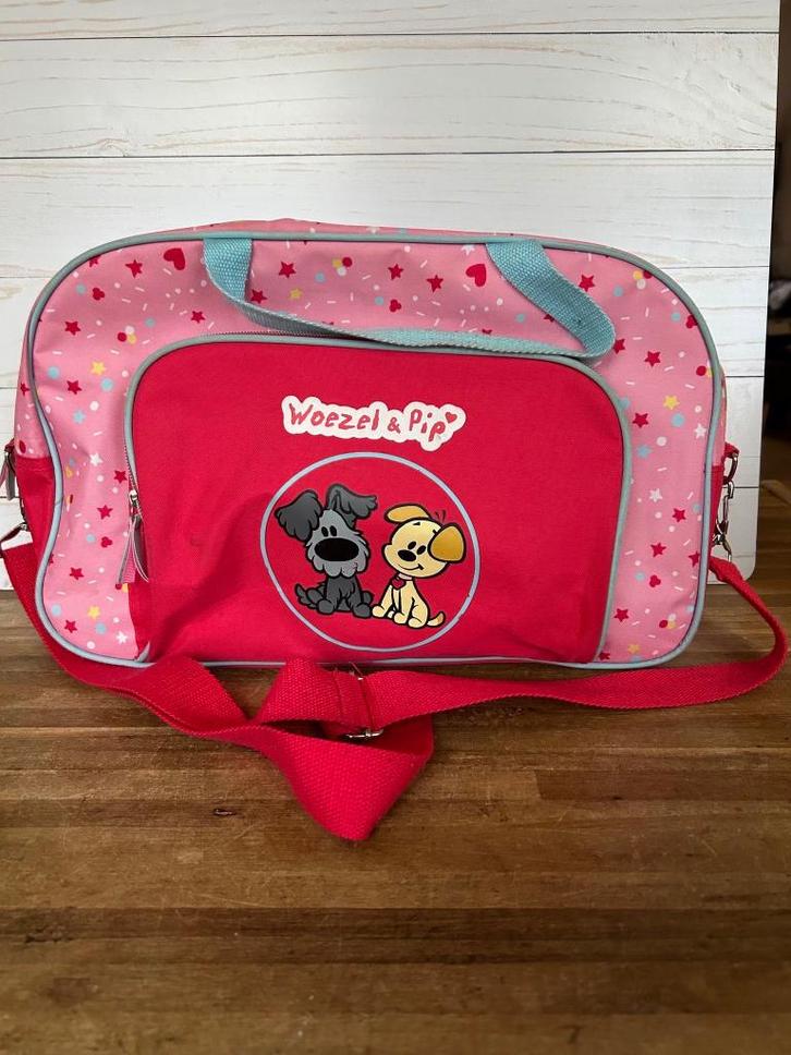 Woezel & Pip schoudertas of sporttas 40x25cm, Kinderen en Baby's, Kindermode-accessoires, Zo goed als nieuw, Ophalen of Verzenden