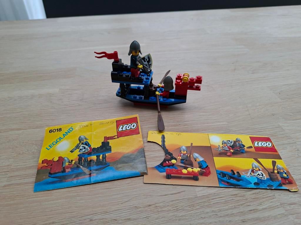 Lego 6018: Battle Dragon (1990), Kinderen en Baby's, Speelgoed | Duplo en Lego, Compleet, Gebruikt, Lego, Ophalen of Verzenden