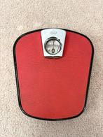 Retro Soehnle personenweegschaal jaren 70 koraal oranje, Gebruikt, Analoog, 100 kg of meer, Ophalen of Verzenden