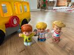 Fisher-Price schoolbus met poppetjes, Ophalen of Verzenden, Gebruikt, Auto of Voertuig