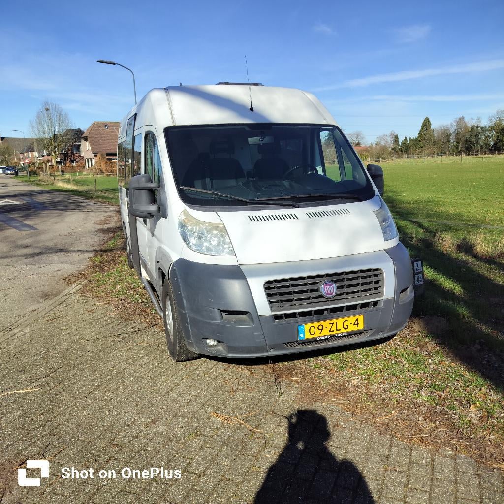 buscamper, Caravans en Kamperen, Campers, Overige merken, Verwarmde buitenspiegels, Buscamper of Camperbus, Fiat
