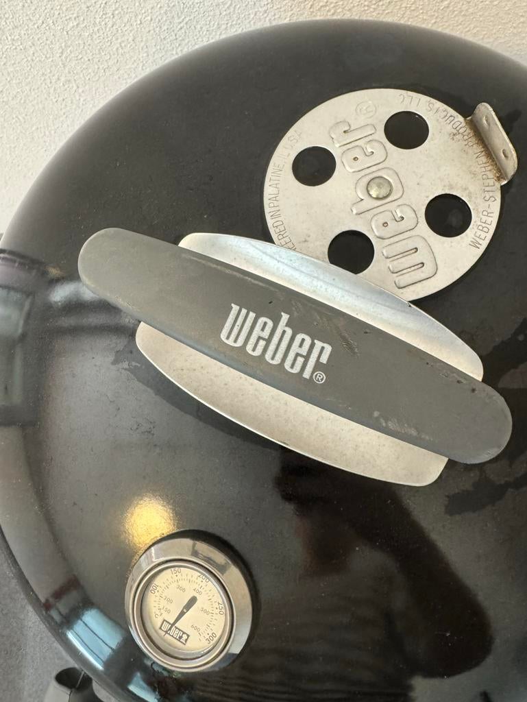 Weber houtskoolbarbecue, Tuin en Terras, Ophalen of Verzenden, Gebruikt