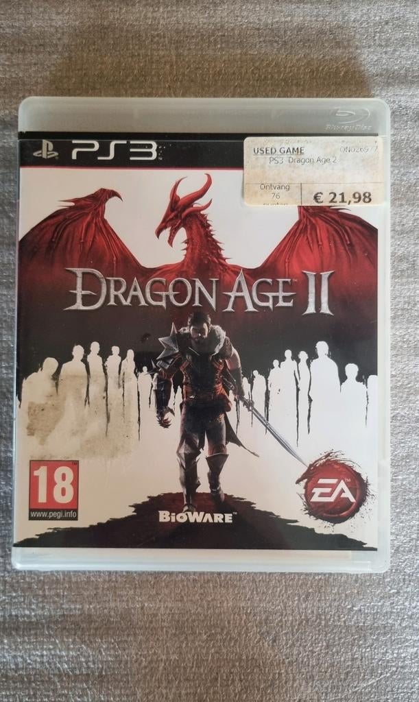 Dragon Age II PS3, 1 speler, Ophalen of Verzenden, Role Playing Game (Rpg), Vanaf 18 jaar