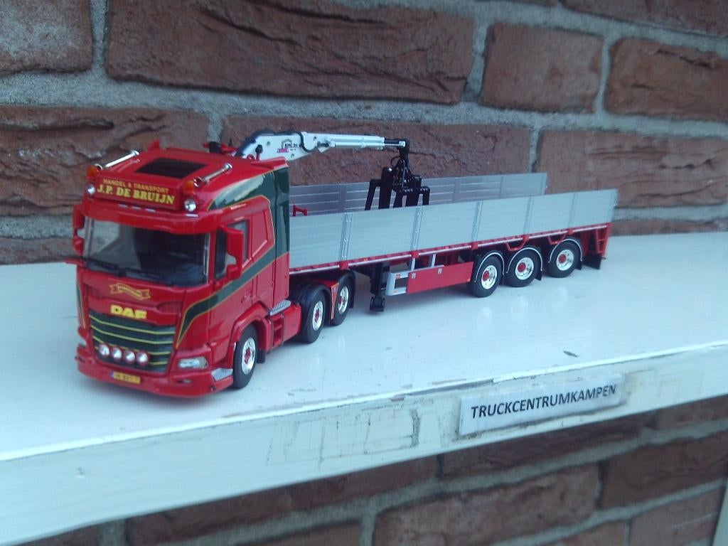 WSI  Daf  XF  6 x 2  van  J. P. de  Bruijn., Ophalen of Verzenden, Nieuw, Bus of Vrachtwagen, Wsi