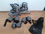 Hy skate skeelers maat 41 met bescherming, Ophalen, Gebruikt, Inline skates 4 wielen