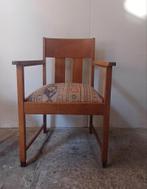 Vintage antiek fauteuil stoel amsterdamse school, Ophalen of Verzenden