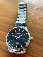 Seiko solar horloge, Gebruikt, Staal, Ophalen of Verzenden, Seiko