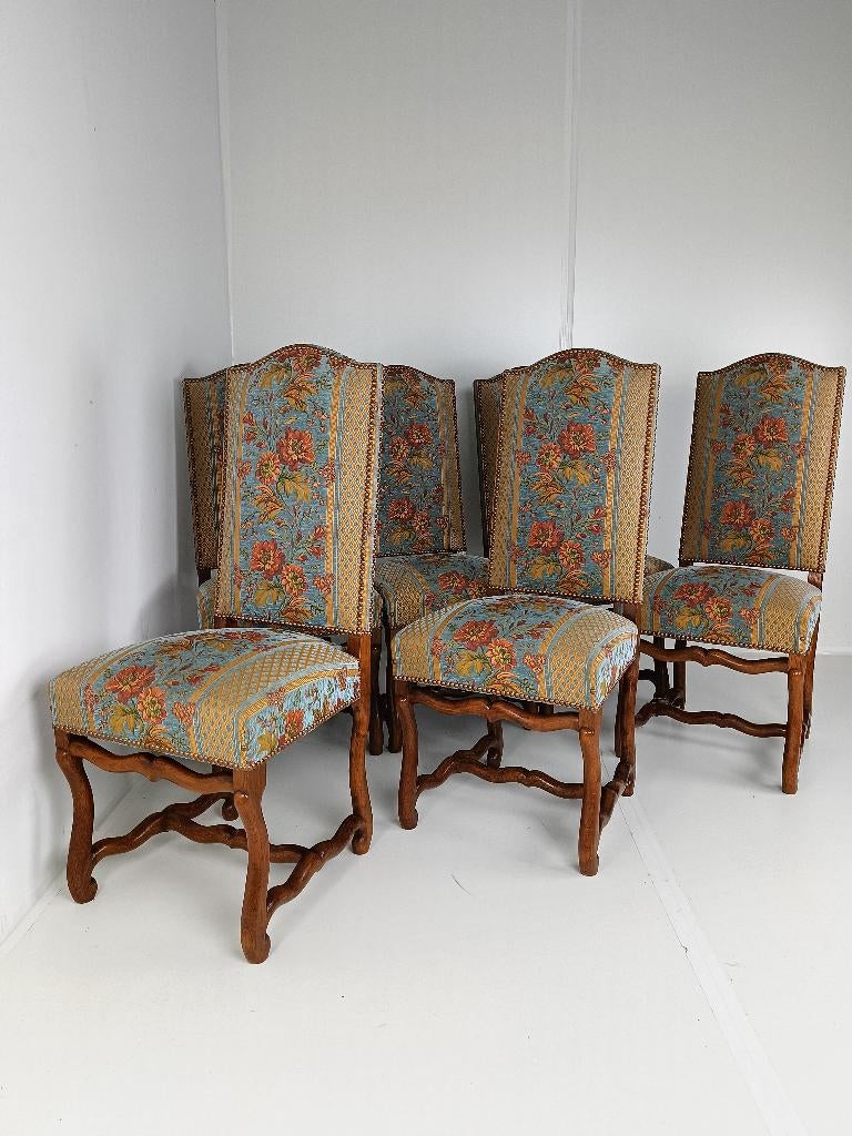 Prachtige set Beech OS de Mouton Stoelen, Ophalen of Verzenden