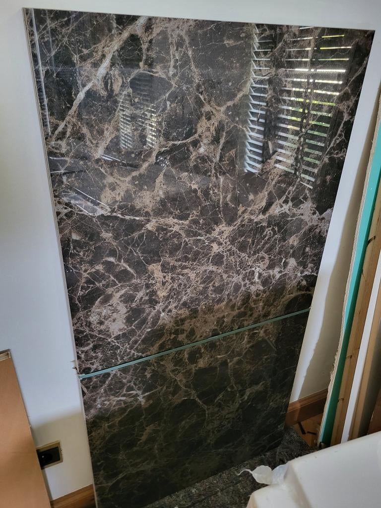 Mooie tegels 120x60cm - 2,16m2, Ophalen, 60 cm of meer, Minder dan 5 m², Vloertegels