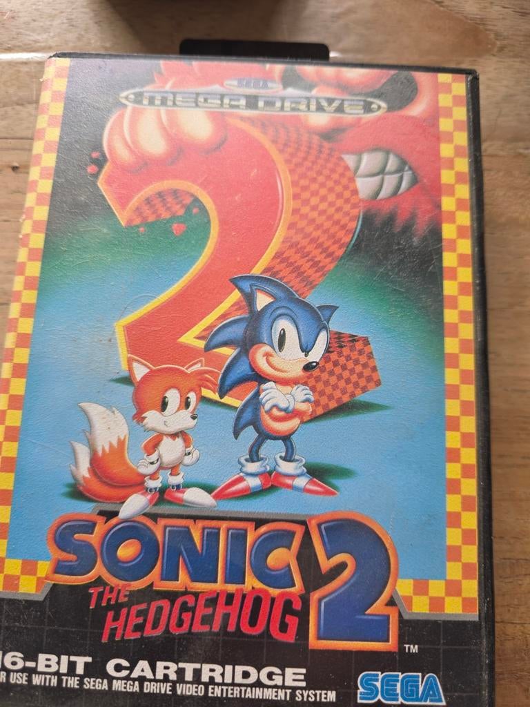 Sonic the hedgehog 2, Avontuur en Actie, 1 speler, Ophalen of Verzenden, Zo goed als nieuw