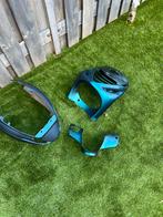 Zip SP Kappen Set Neon Blauw Paars - Lichte Schade, Ophalen of Verzenden, Gebruikt, Kap, Piaggio