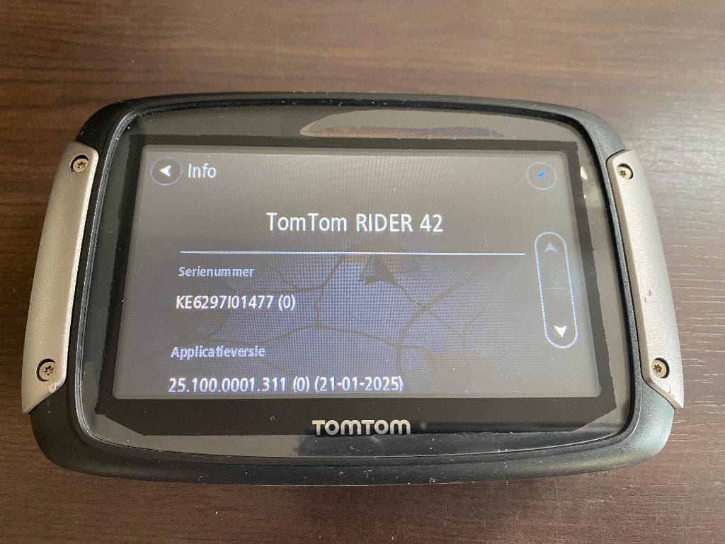 Tomtom rider 42, Ophalen of Verzenden, Gebruikt