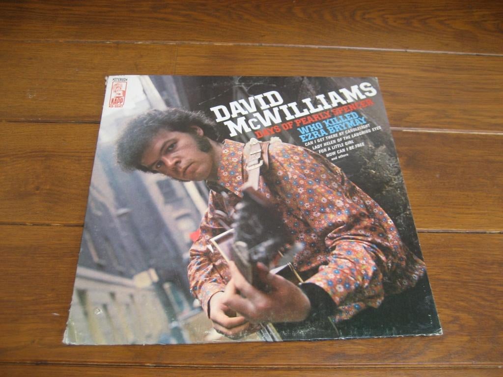 Sixties david mcwilliams days of pearly spencer lp, Cd's en Dvd's, Vinyl | Rock, Singer-songwriter, Gebruikt, Ophalen of Verzenden