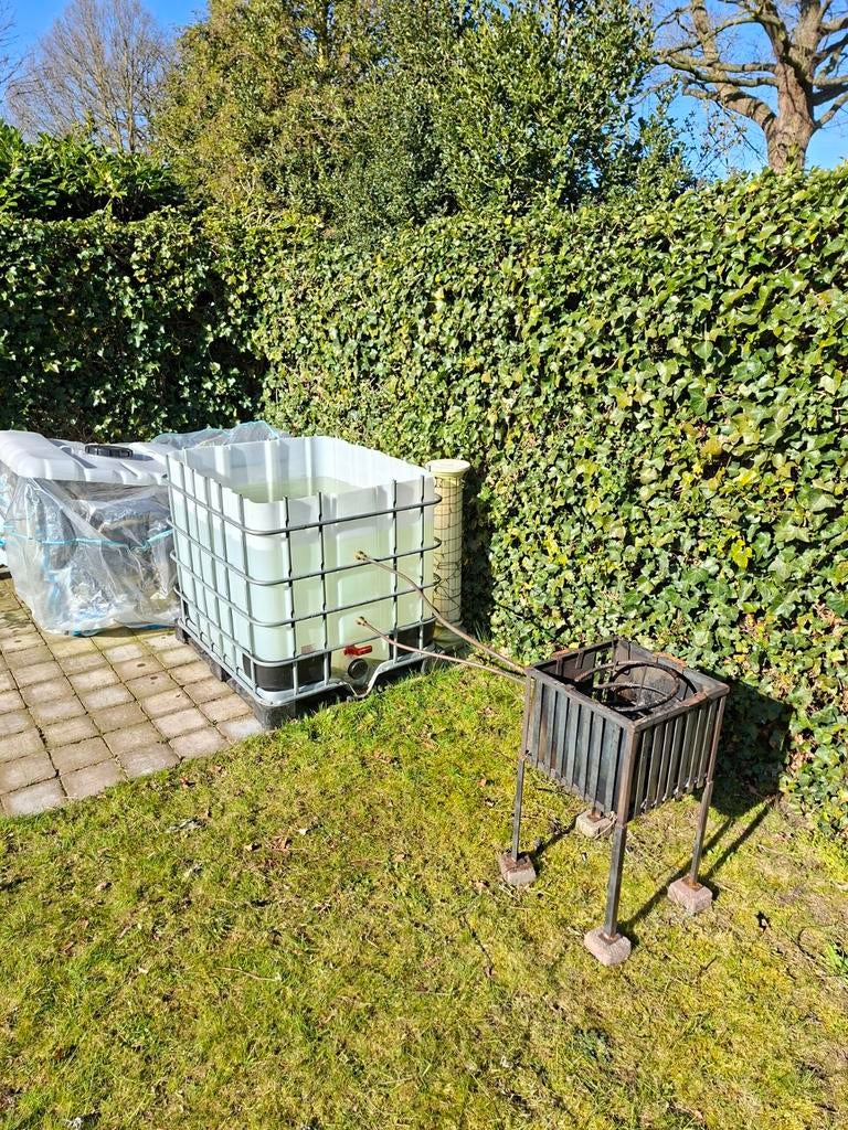 Te koop hottub project, 150 liter of meer, Ophalen of Verzenden