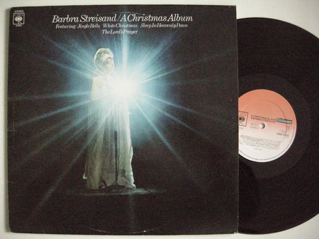 Barbara Streisand A Christmas Album - LP vinyl zgan, Ophalen, Zo goed als nieuw, 12 inch