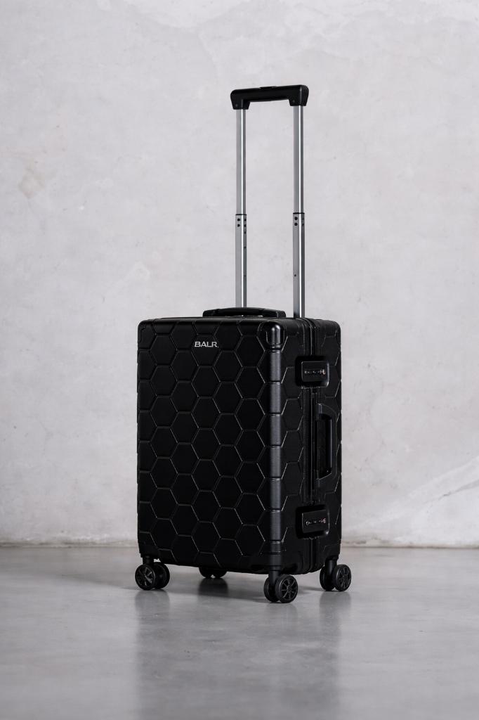 Balr handbagage koffer Jet Black - Nieuw, Sieraden, Tassen en Uiterlijk, Koffers, Wieltjes, 50 tot 60 cm, Hard kunststof, .