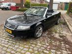 Audi A4 2.4 V6 125KW Cabrio AUT 2004 Zwart, Cabriolet, 4 stoelen, A4, Zwart