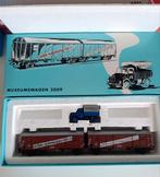 Märklin Museumwagen 2009 - Set met 2 wagons en vrachtwagen, Wisselstroom, Wagon, Ophalen of Verzenden, Zo goed als nieuw