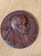 Verzamelpenning/medaille Benedictus XV Pont Max, Ophalen of Verzenden